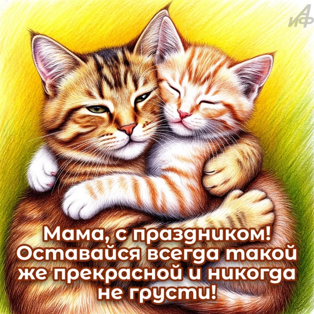 день матери открытка