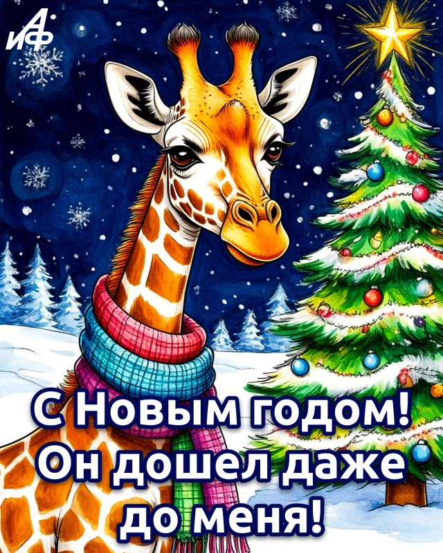 с новым годом открытка красная лошадь