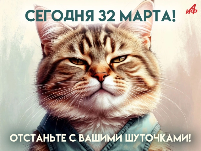 1 апреля отстаньте с шутками открытка