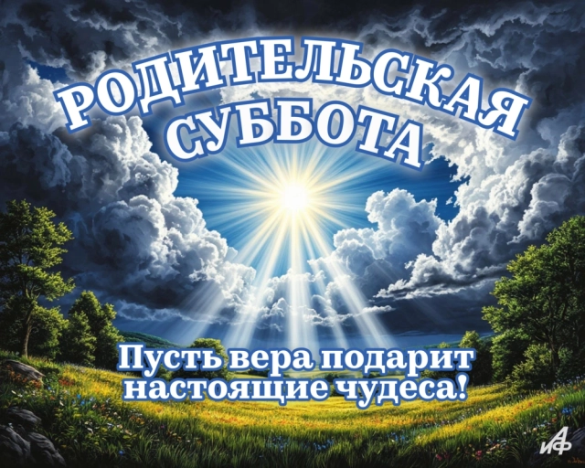 открытки на родительску. субботу