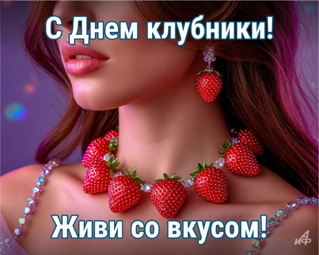 30+ открыток с Днем клубники. Красивые картинки для дачников и влюбленных