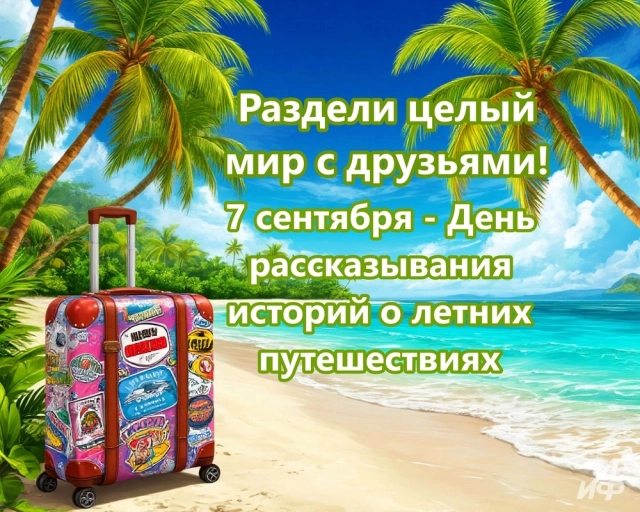 день рассказывания историй о летних путешествиях