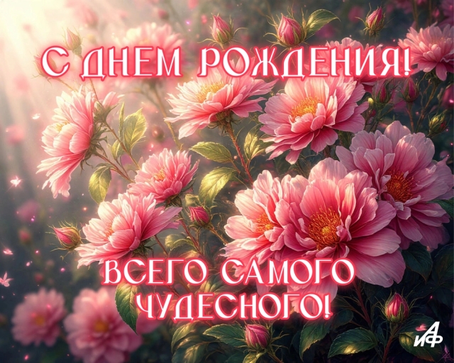 открытки с днем рождения цветы