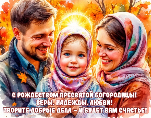 открытки Рождество Богородицы