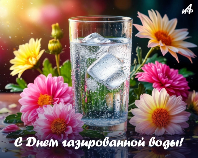 день газированной воды открытка 24 апреля
