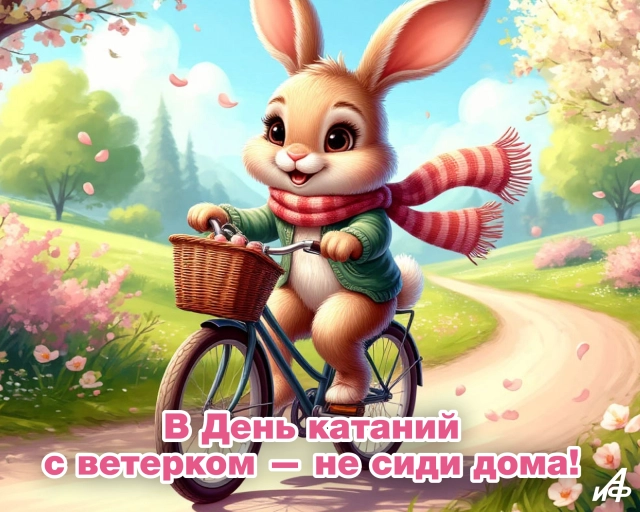 день катания с ветерком открытка