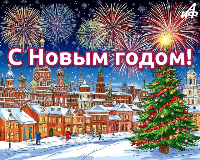 открытки с новым годом