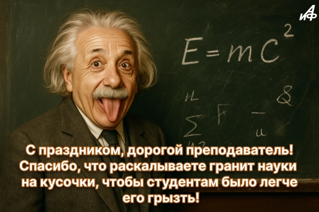 открытка день преподавателя вуза