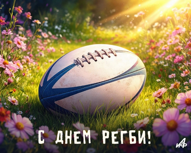 открытка день регби 7 апреля
