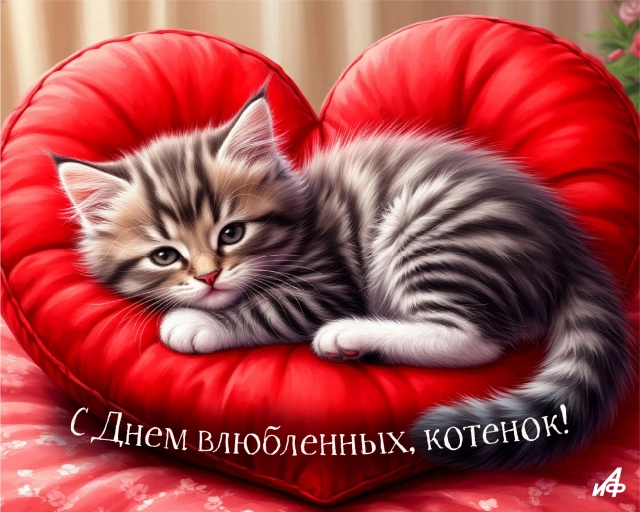 открытка&nbsp;день влюбленных