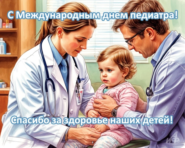 открытка день педиатра