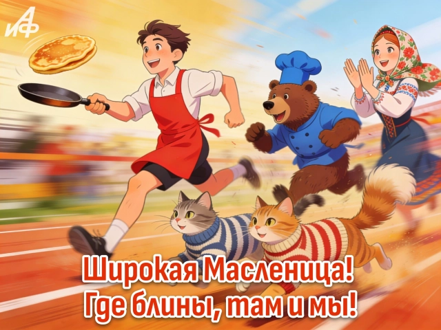 масленица открытка