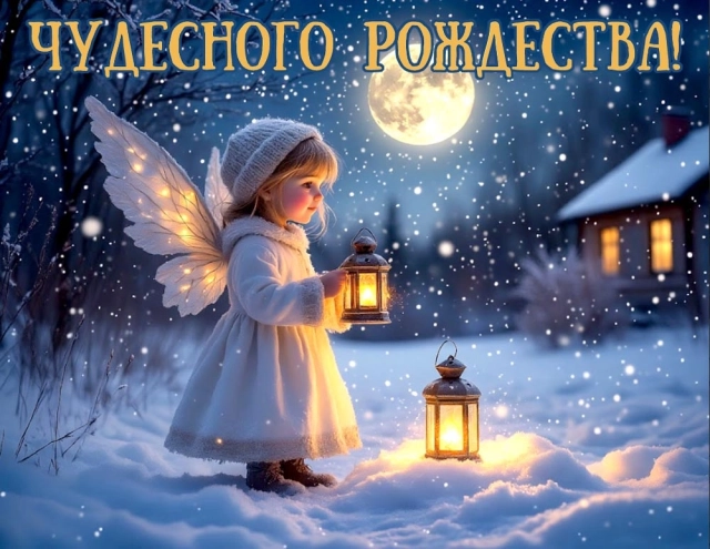 Рождество Христово октрытка