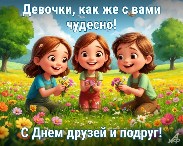40+ открыток с Днем дружбы. Яркие и красивые картинки для друзей и подруг