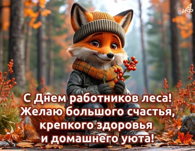 день работников леса открытка