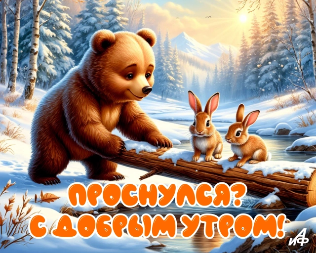 доброе утро открытки красивые