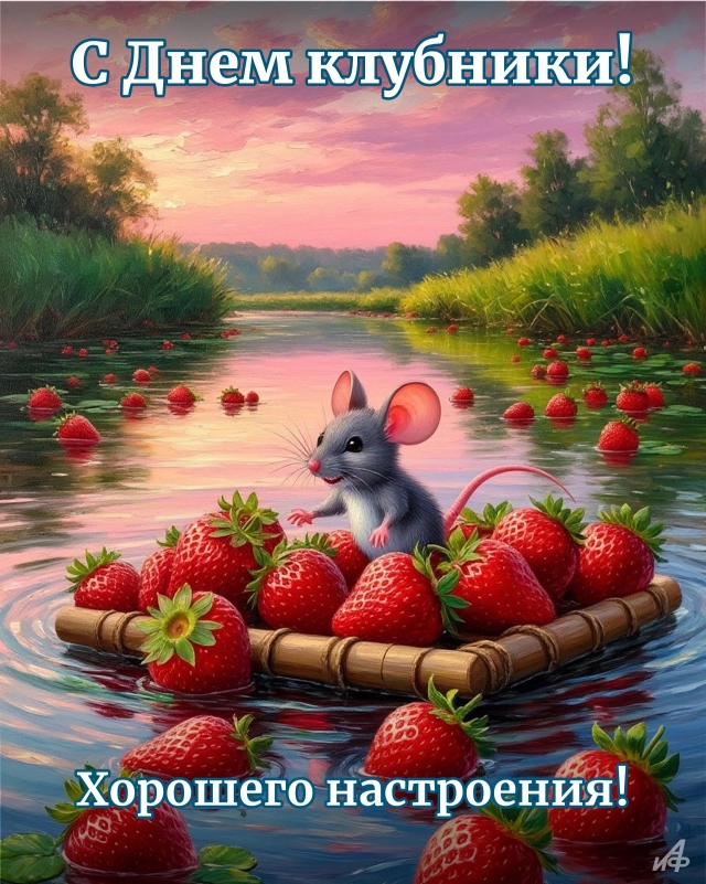 30+ открыток с Днем клубники. Красивые картинки для дачников и влюбленных