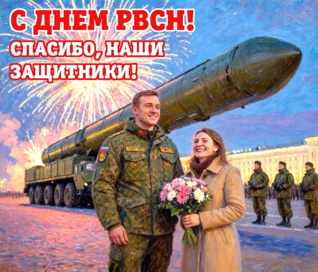 День РВСН открытка