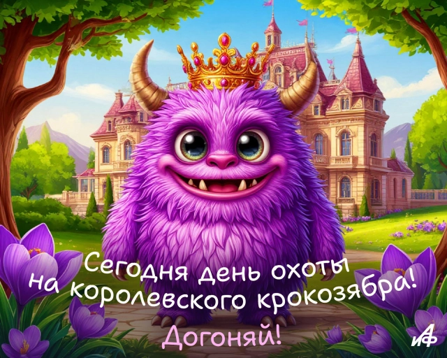 день крокозября 20 апреля открытка