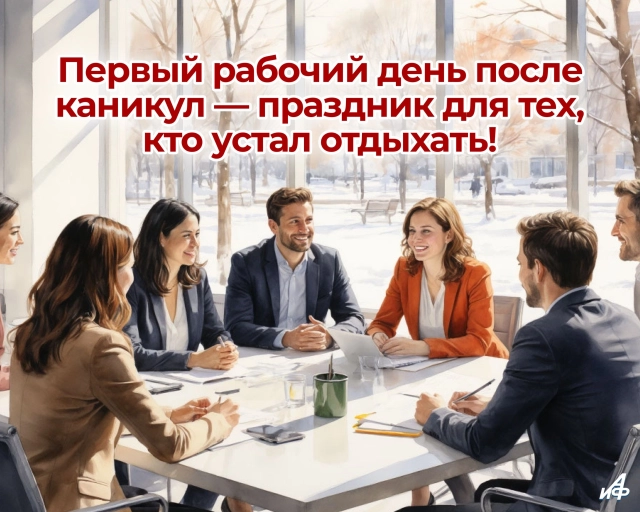 первый рабочий день праздник