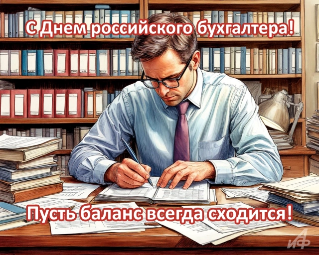 с днем российского бухгалтера