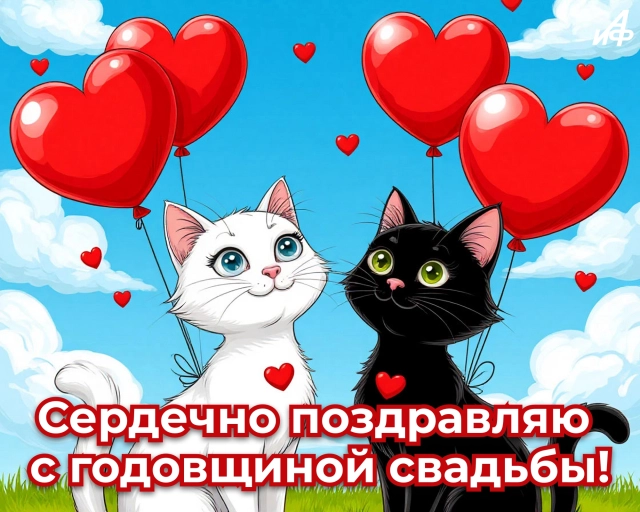 70+ красивых открыток с пожеланиями на годовщину свадьбы для супругов