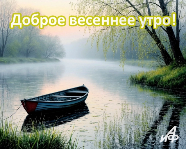 доброе весеннее утро открытки