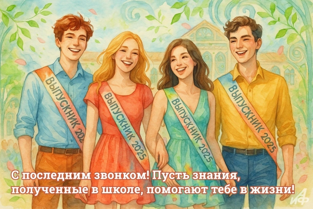открытка окончание школы