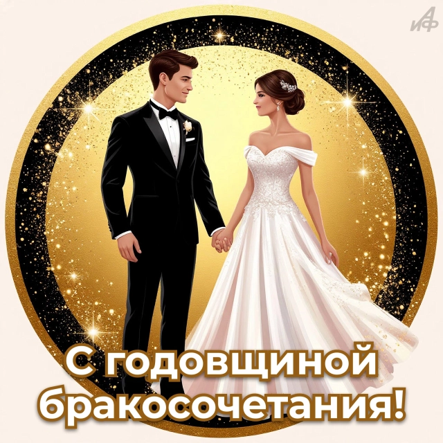 70+ красивых открыток с пожеланиями на годовщину свадьбы для супругов