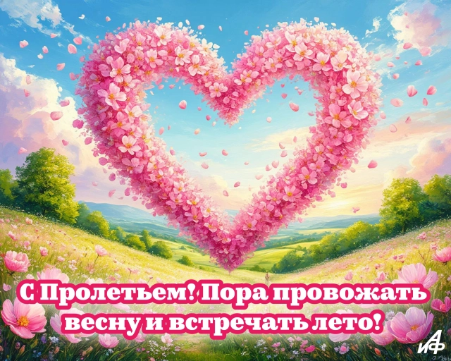 14 мая пролетье открытка