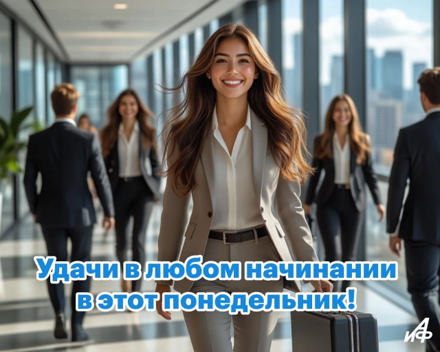 открытка удачи в этот понедельник