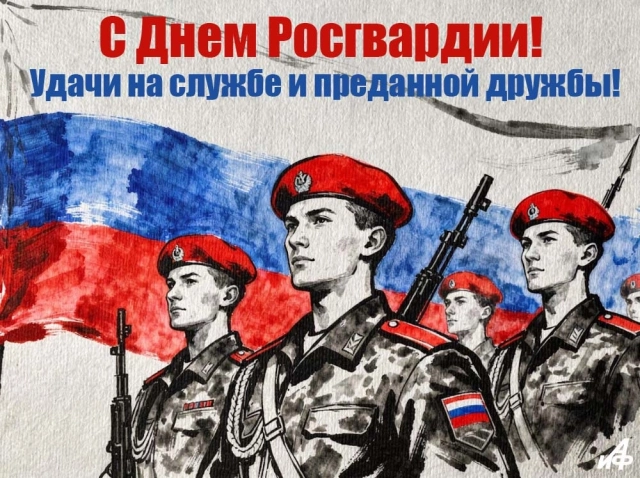 открытка с днем нацгвардии
