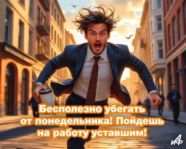 понедельник не хочется на работу прикольная открытка