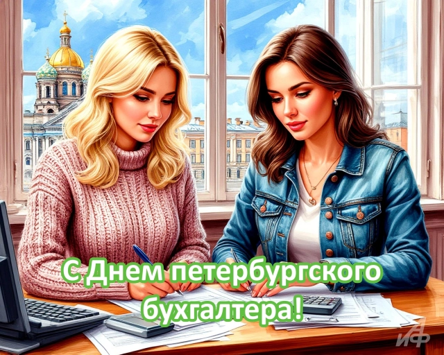 с днем петербургского бухгалтера открытка