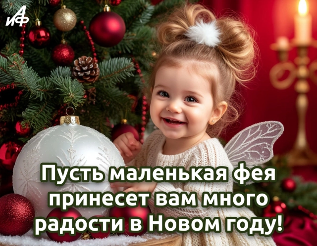 с новым годом открытка