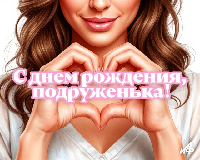 открытки с днем рождения подружка