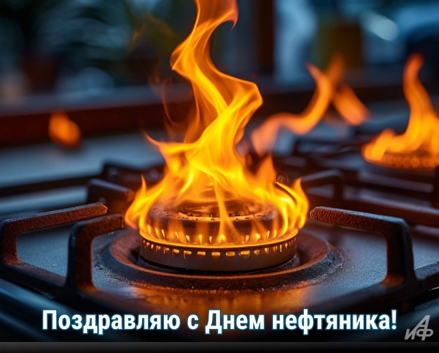 День работника нефтяной и газовой промышленности открытки