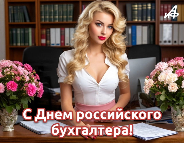 открытки для бухгалтера