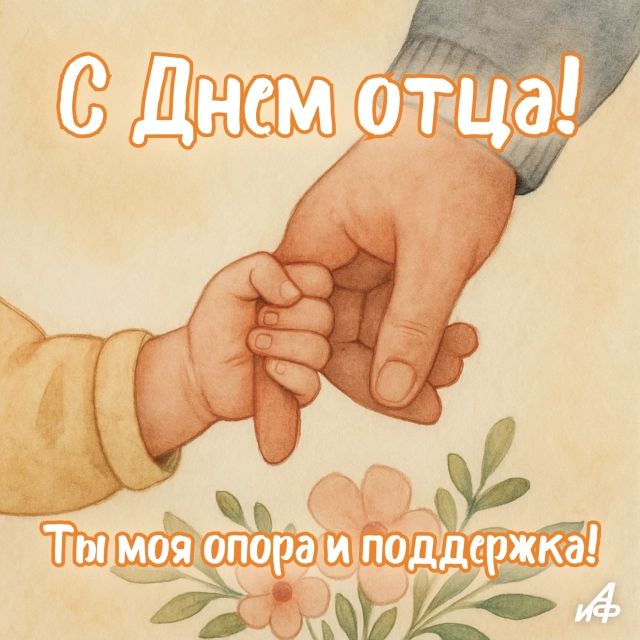 открытка день отца