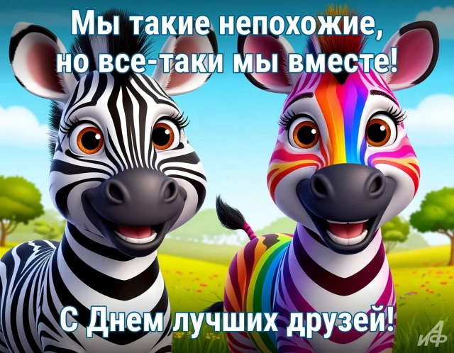 40+ открыток с Днем дружбы. Яркие и красивые картинки для друзей и подруг