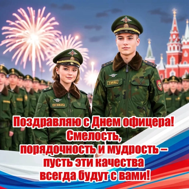 20+ оригинальных открыток с Днем офицера: поздравления для каждого - от лейтенанта до генерала
