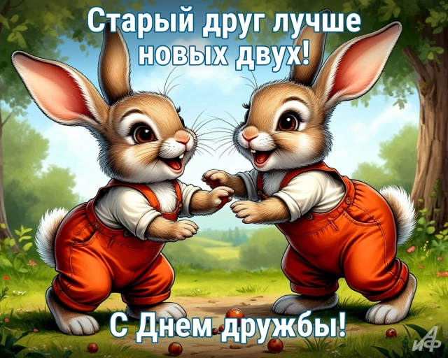 40+ открыток с Днем дружбы. Яркие и красивые картинки для друзей и подруг