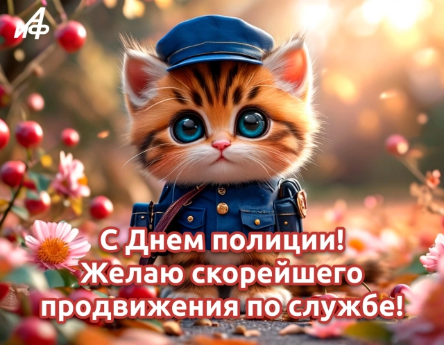 день полиции открытка