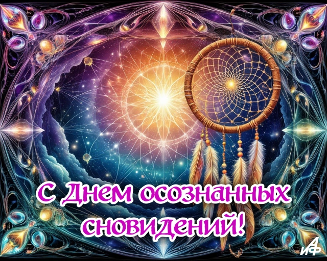 день сновидений 12 апреля открытка