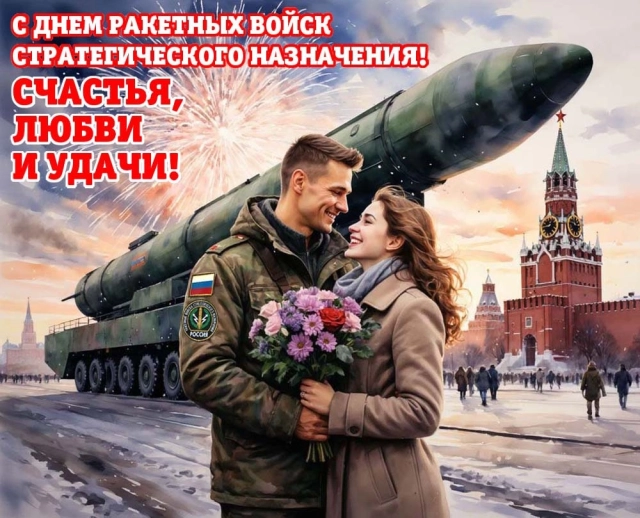 День РВСН открытка