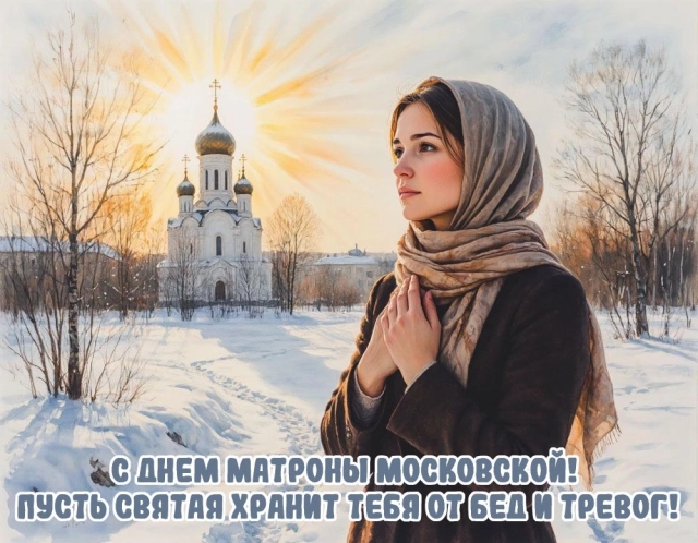 матронушка московская открытки