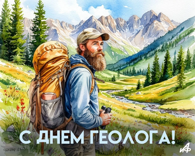 день геолога 5 апреля открытка