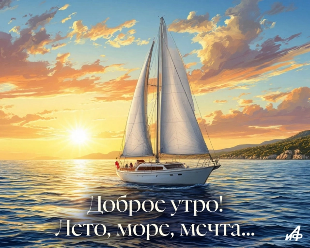 открытка с добрым утром мечты