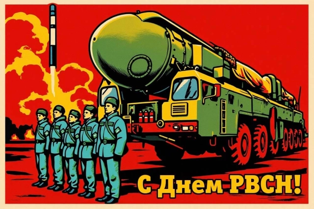 День РВСН открытка