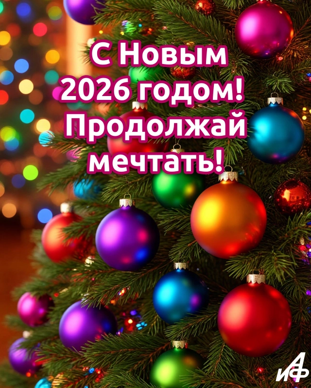 с новым годом открытка мечты